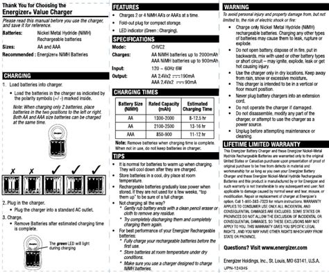 Full Download Manual Battery Charger Instructions File Type Pdf 