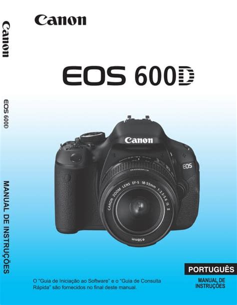 Read Online Manual Camera Canon T3I Portugues 