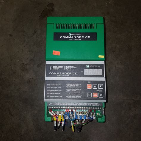 Download Manual Control Techniques Commander Cdii 