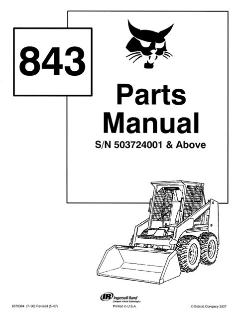 Read Manual For 843 Bobcat 
