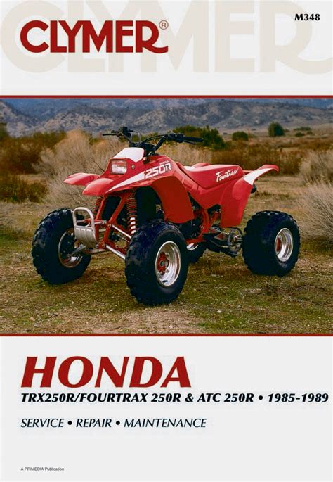 Read Manual For Honda 250R 