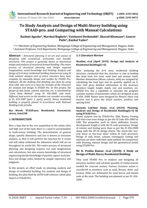 Read Manual In Using Staad Pro 