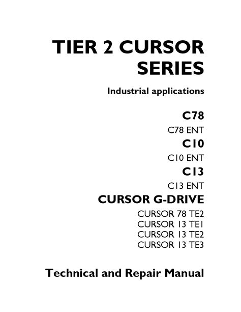 Download Manual Iveco Cursor 8 Manual Full Download 