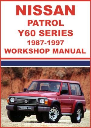 Download Manual Nissan Patrol Gr Y60 File Type Pdf 