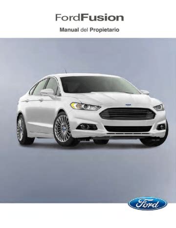 Read Manual Propietario Ford Fusion 