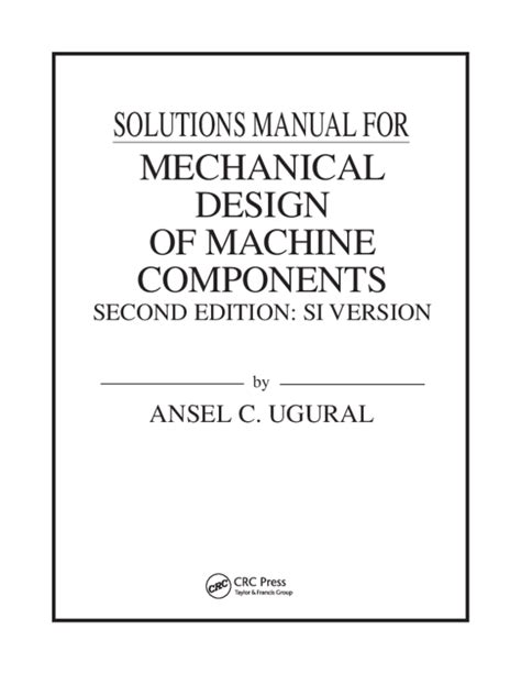 Download Manual Solutions For Machine Design Schaum File Type Pdf 