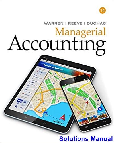 Full Download Manual Solutions For Managerial Accounting 14Th Edition 