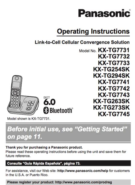 Read Manual Telefono Panasonic Kx Tg4021 En Espanol File Type Pdf 