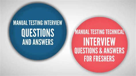 Read Manual Testing Interview Questions For Freshers 