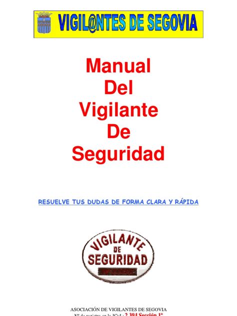 Read Manual Vigilante 