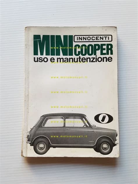 manuale d uso mini cooper