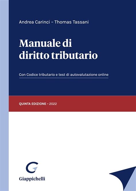Manuale Diritto Tributario