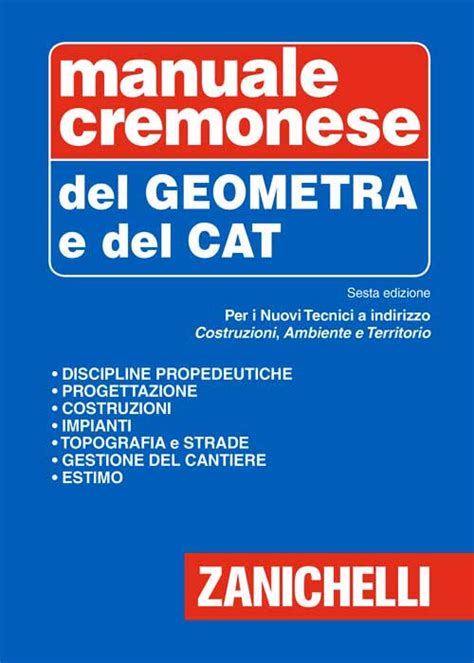 Read Online Manuale Cremonese Del Geometra E Del Tecnico Cat 