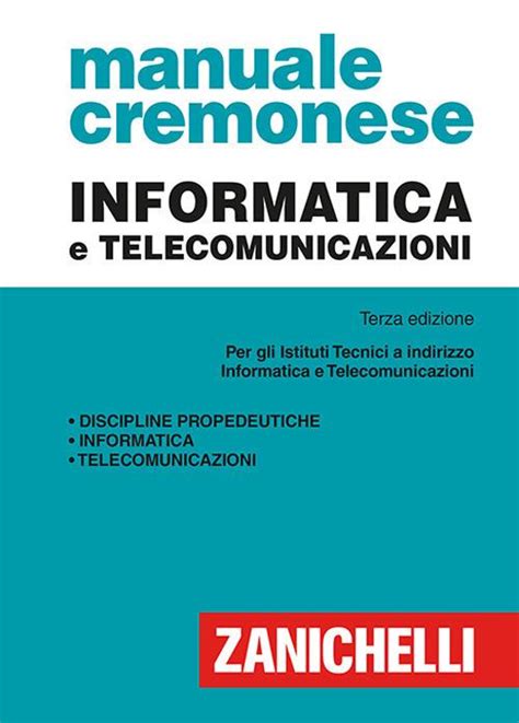 Read Manuale Cremonese Di Informatica E Telecomunicazioni 