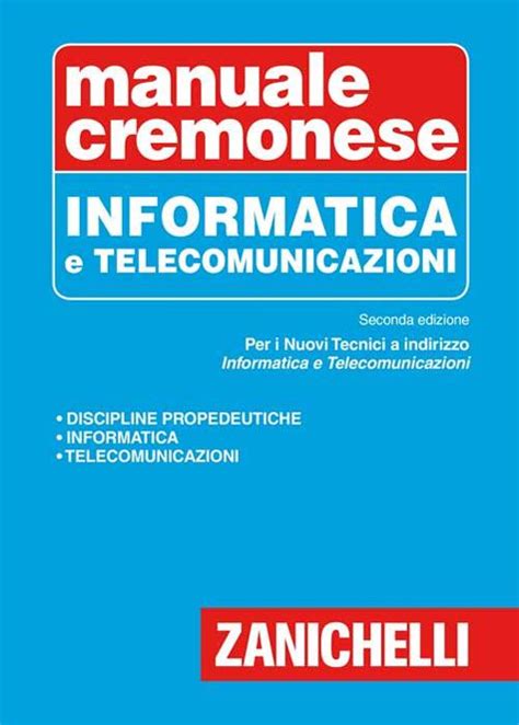 Download Manuale Cremonese Di Informatica E Telecomunicazioni 