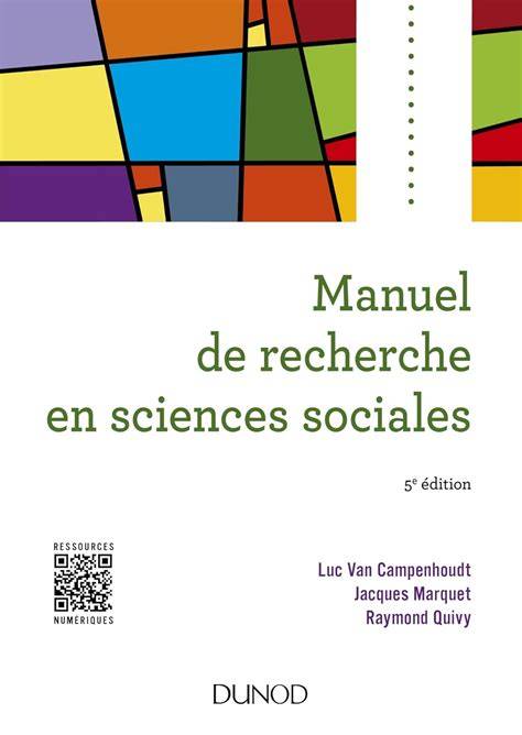 manuel de recherche en sciences sociales 5e a c d