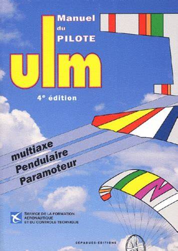 manuel du pilote ulm