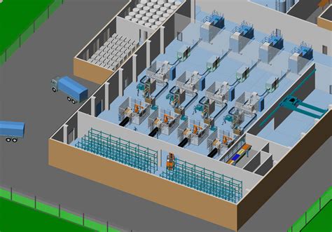 Manufacturing Plant Layout Software   3d Factory Design Amp 2d Layout Software M4 - Manufacturing Plant Layout Software