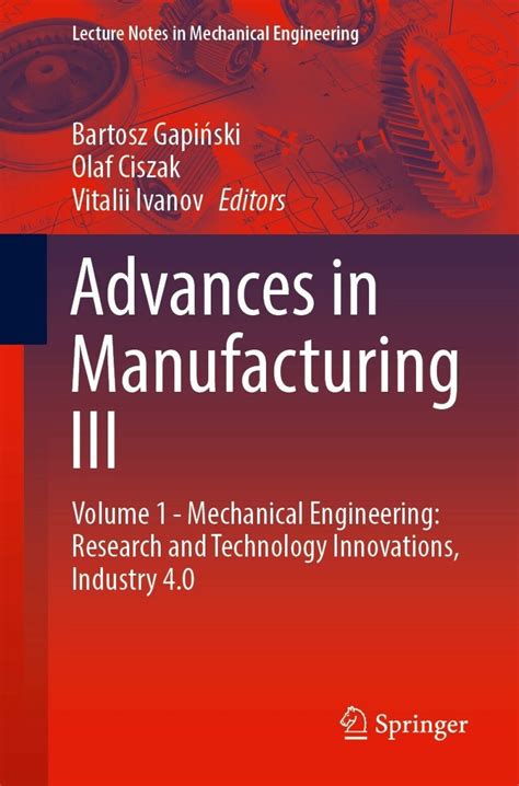 Manufacturing Technology Iii