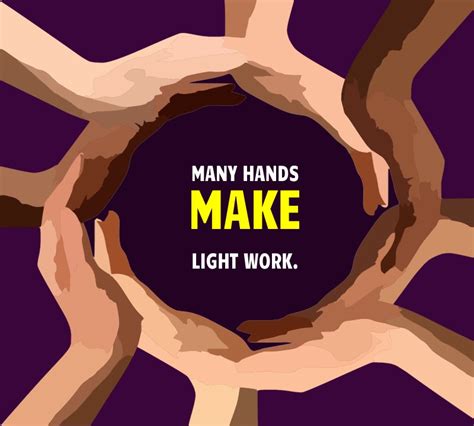 many hands make light work: meaning - WordSense Dictionary