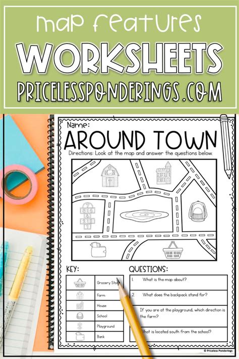 Map Activities For Second Grade