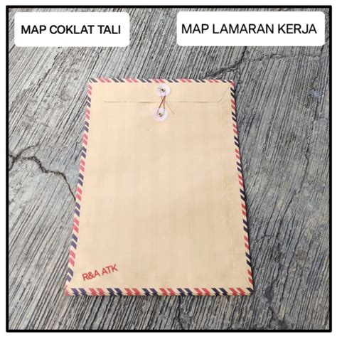 map coklat lamaran | 8 Contoh Amplop Lamaran Kerja dan Format