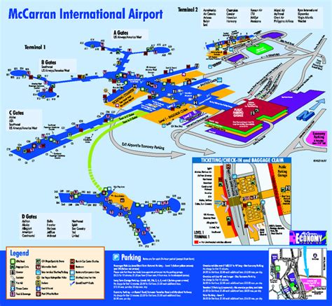 Map Mccarran Airport