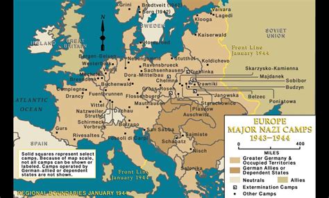 Map Of A Concentration Camp
