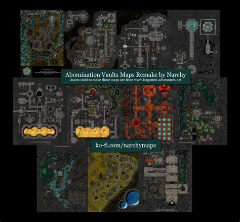 Map Of Abomination Vaults