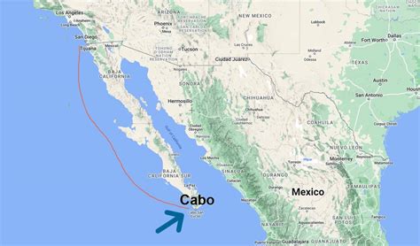 Map Of Cabo