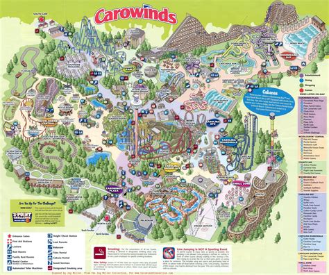 Map Of Carowinds
