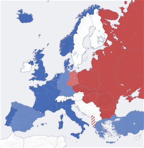Map Of Cold War