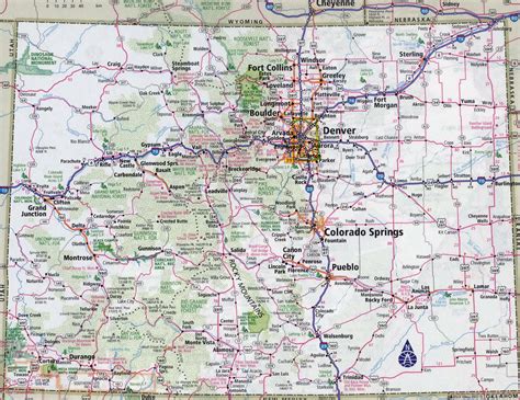 map of colorado state