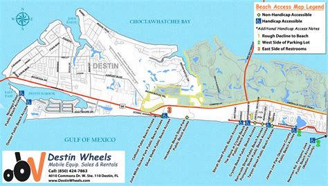map of destin florida