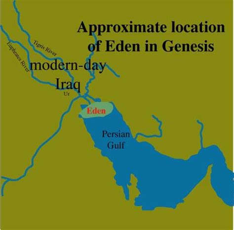 Map Of Eden Garden