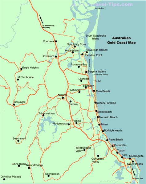 map of gold coast x isyi