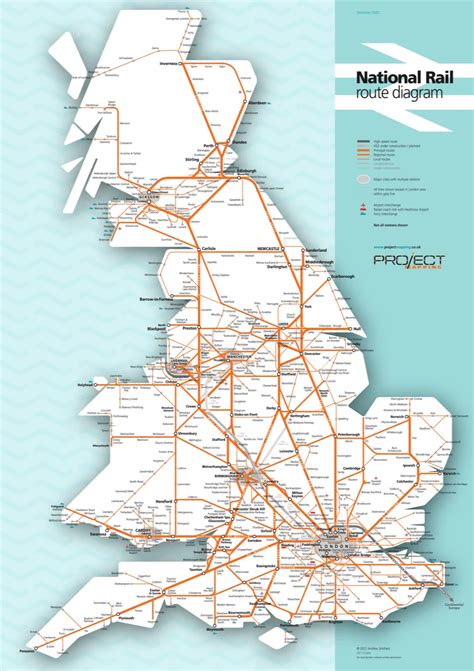 Map Of Network Rail