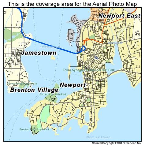 Map Of Newport Ri