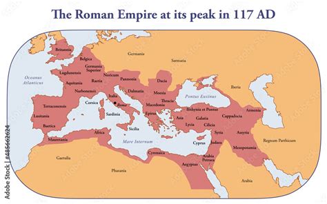 Map Of Roman Territory