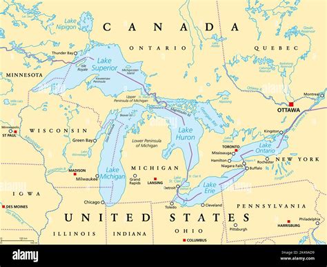 map of the great