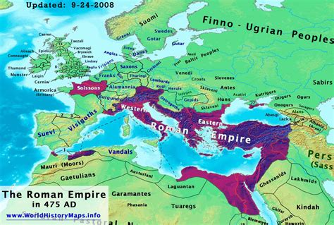 Map Of The Roman World