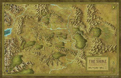 Map Of The Shire