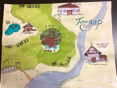 Map Of Treegap Tuck Everlasting
