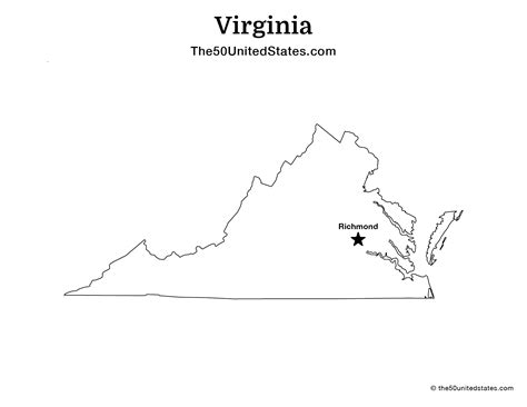 map of virginia
