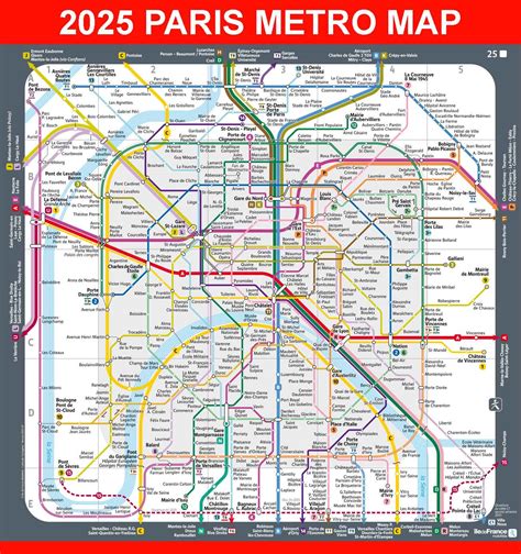 Map Paris Underground