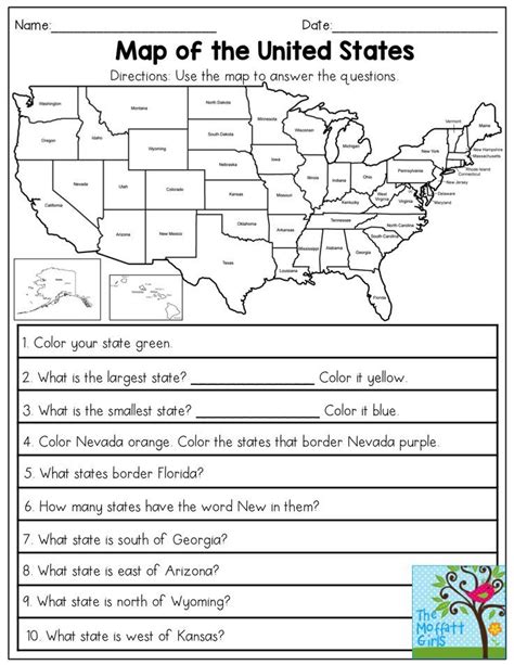 Map Political Map Worksheet 5th Grade - Political Map Worksheet 5th Grade