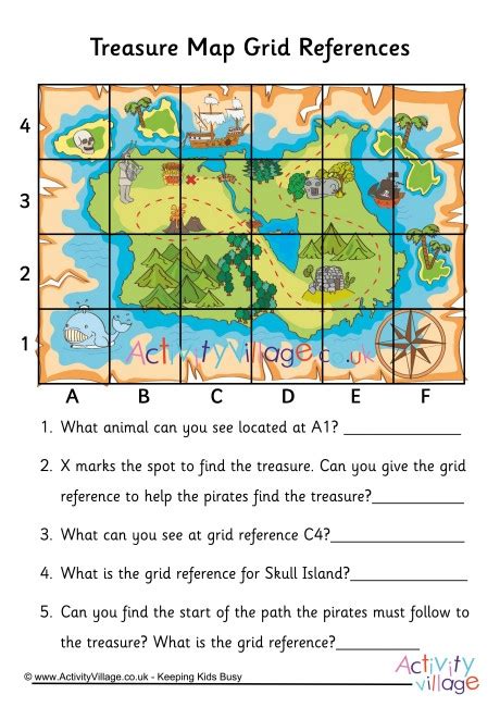 Map Skills Treasure Hunt Worksheet Geography Beyond Twinkl Map Scavenger Hunt Worksheet - Map Scavenger Hunt Worksheet