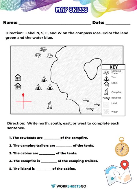 Map Skills Worksheets