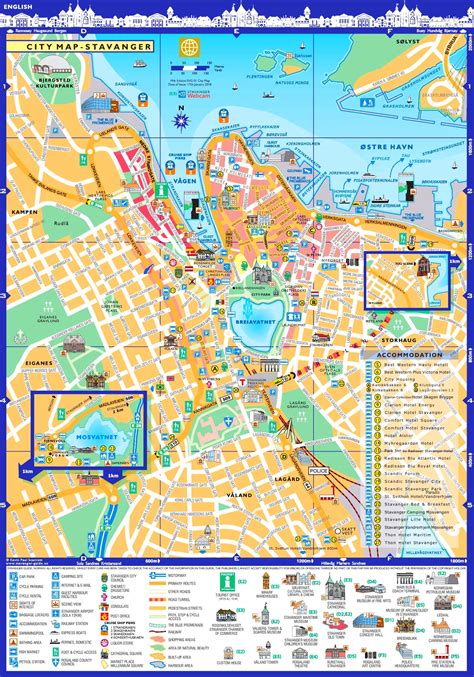 Map Stavanger Norway