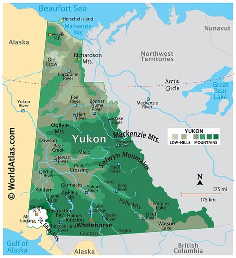 Map The Yukon